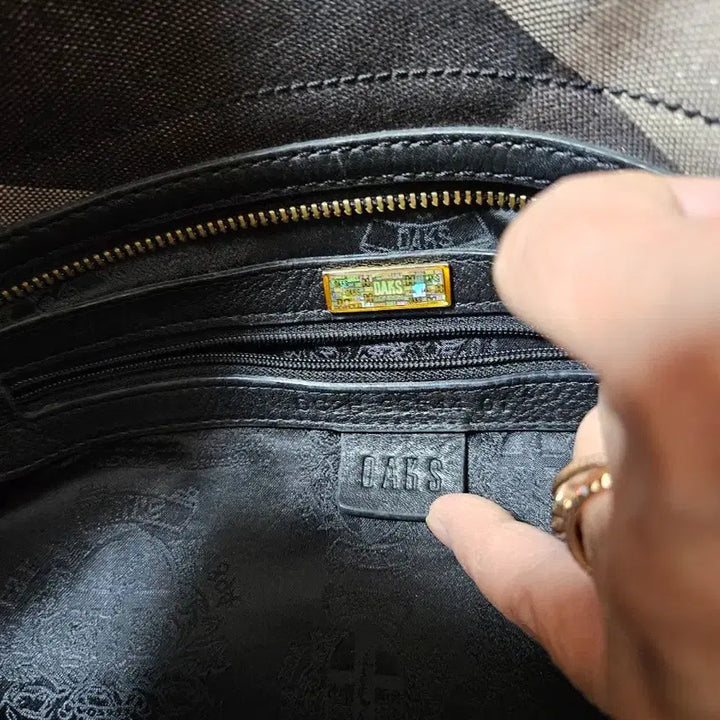 [BUNJANG] Checkered & Monogram Tote Bag Bundle / 체크무늬 토트백 두개  일괄