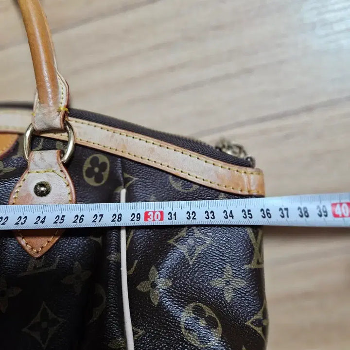 [BUNJANG] Checkered & Monogram Tote Bag Bundle / 체크무늬 토트백 두개  일괄