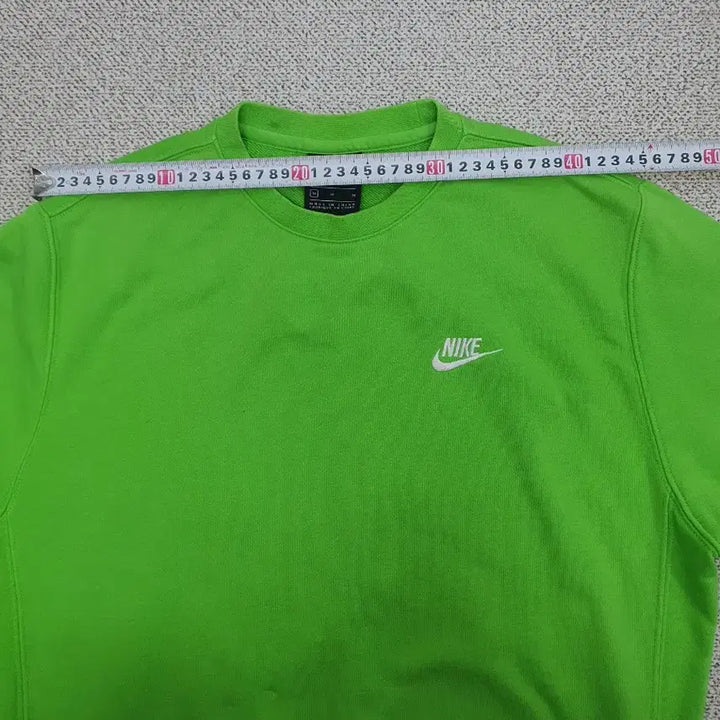 [BUNJANG] Nike Swoosh Green M Crewneck Sweatshirt / s0036. 나이키 스우시 맨투맨 그린M