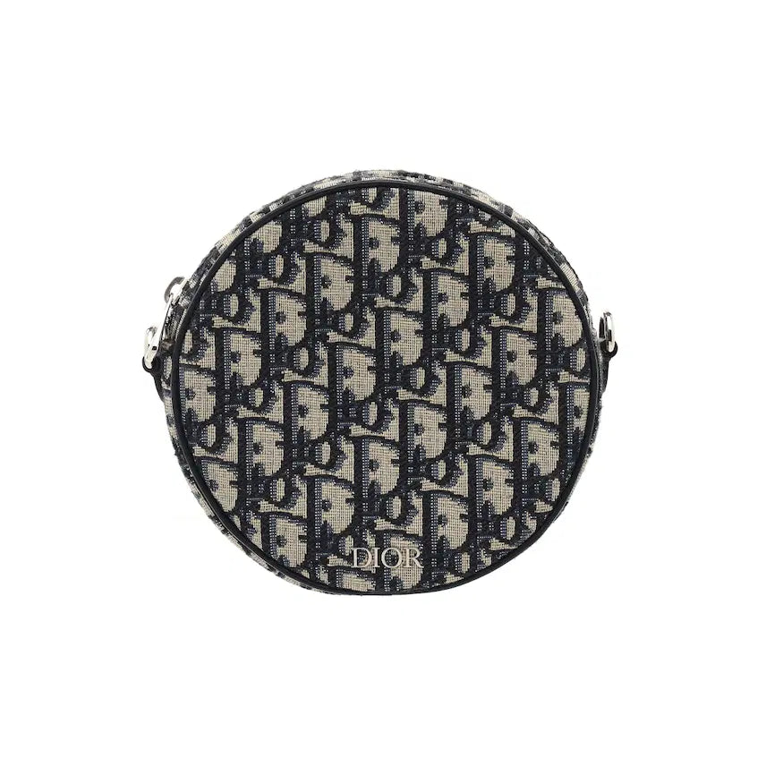 [BUNJANG] Dior Oblique Round Crossbody Bag / 디올 오블리크 라운드 크로스백