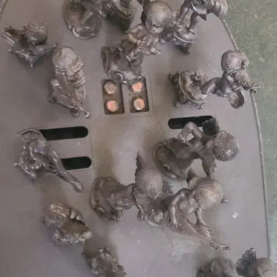 [BUNJANG] Antique Pewter Dolls / 주석인형 판매