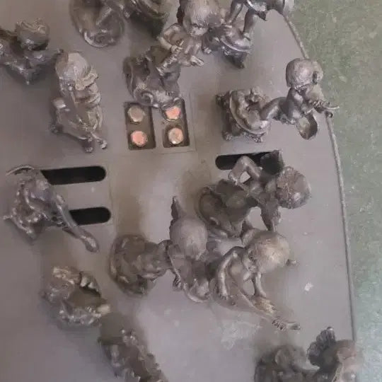 [BUNJANG] Antique Pewter Dolls / 주석인형 판매