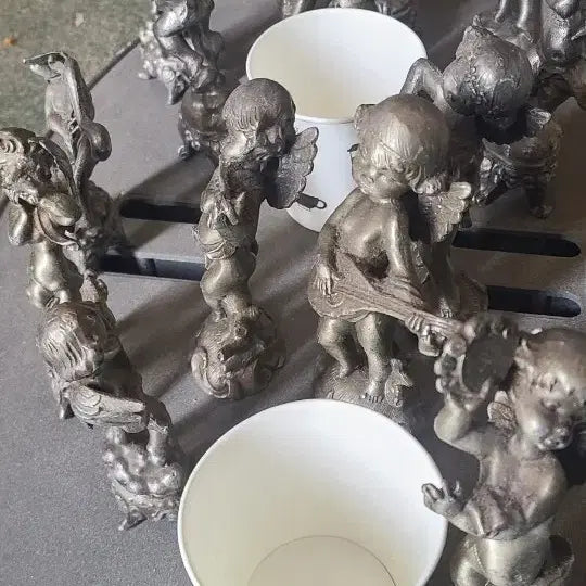 [BUNJANG] Antique Pewter Dolls / 주석인형 판매