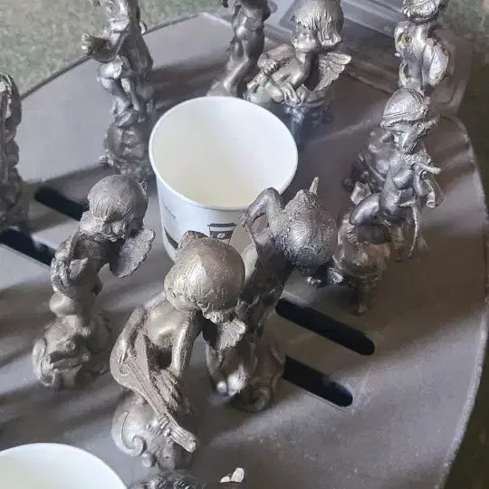 [BUNJANG] Antique Pewter Dolls / 주석인형 판매