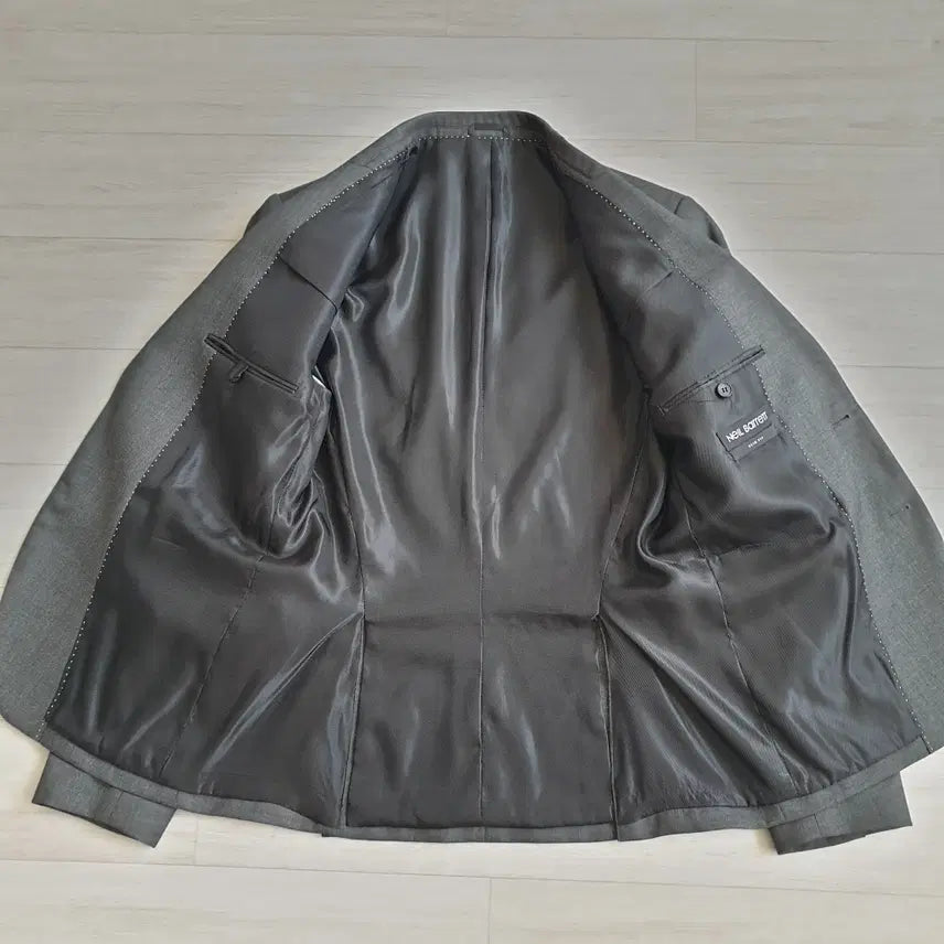 [BUNJANG] Neil Barrett Gray Suit / 닐바렛 투버튼 스트레치 울원단 더블포켓 그레이 수트 50사이즈 정품