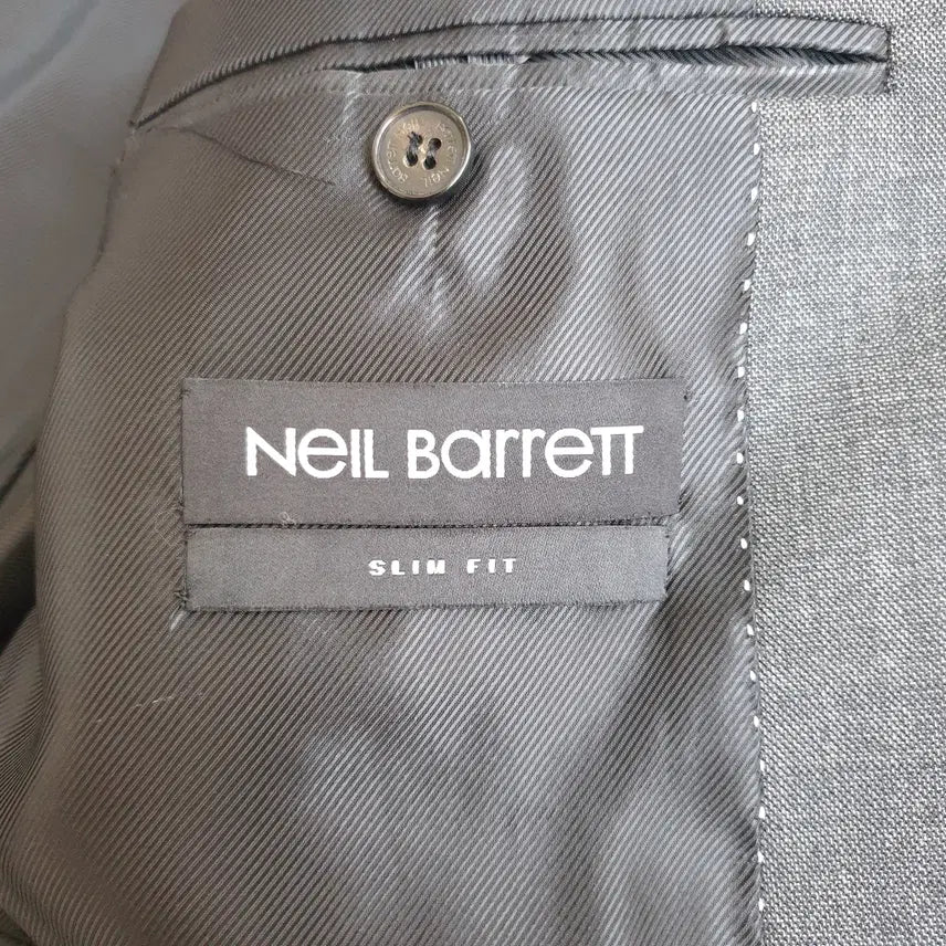 [BUNJANG] Neil Barrett Gray Suit / 닐바렛 투버튼 스트레치 울원단 더블포켓 그레이 수트 50사이즈 정품