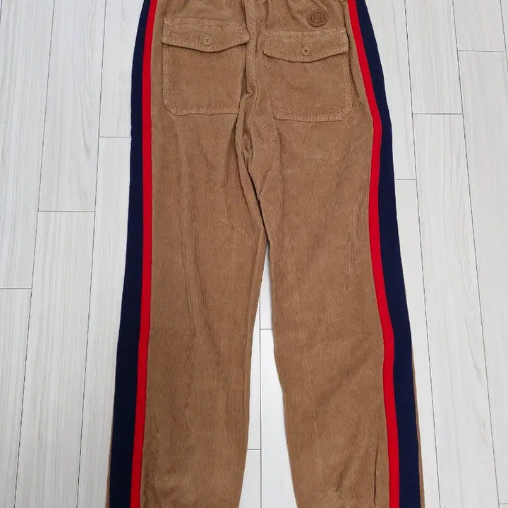 [BUNJANG] Gucci GG Corduroy Pants / 국내판새상품)구찌 GG 가죽탭 옆선 코듀로이 골덴 바지