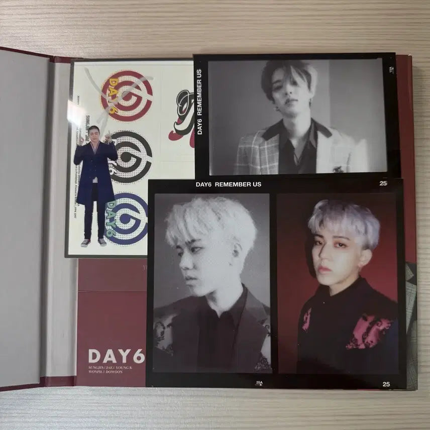 [SOLD OUT] 데이식스 Remember us 행날 개봉 앨범(원필, 도운, 성진 구성)