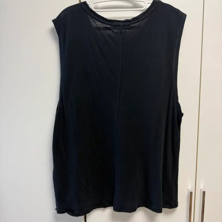 [BUNJANG] SJYP Sleeveless T-shirt Black / SJYP  민소매 티셔츠 블랙