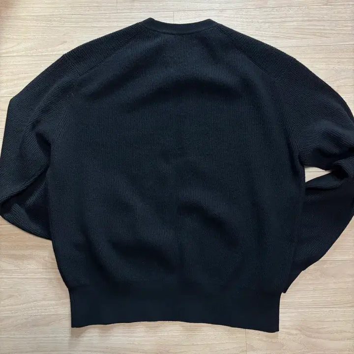 [BUNJANG] Pottery Comfort Crewneck Knit Black / [1] 포터리 컴포트 크루넥 니트 블랙