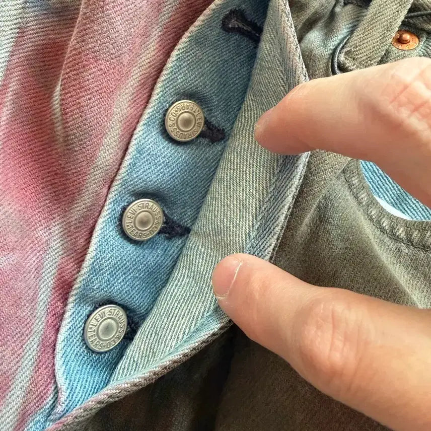 [BUNJANG] Denim Tears x Levi's Photo Jeans (Size 32) / 리바이스 x 데님 티어스 포토 진 멀티. 새상품. 32 Size
