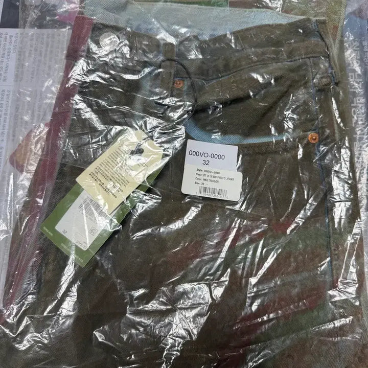 [BUNJANG] Denim Tears x Levi's Photo Jeans (Size 32) / 리바이스 x 데님 티어스 포토 진 멀티. 새상품. 32 Size