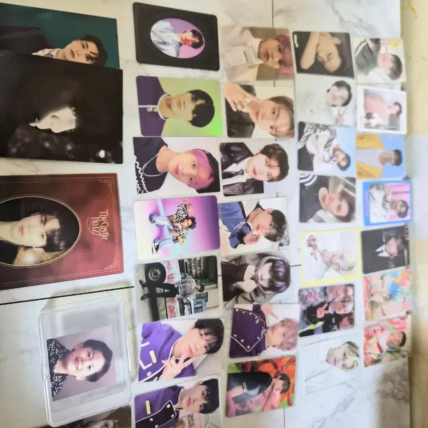 에이티즈 세븐틴 엔시티 일괄판매 글참고 포카 증사 스티커 시그