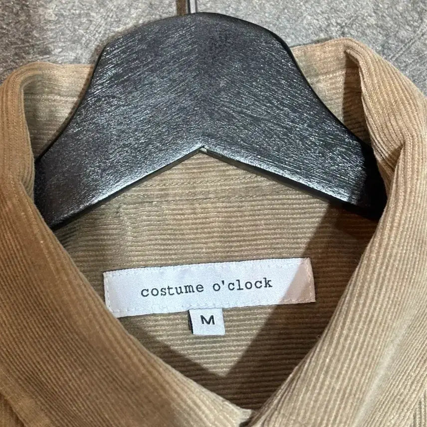 [BUNJANG] Custom A Clock Corduroy Shirt M / 커스텀어클락 코듀로이 골덴 셔츠 남방 M