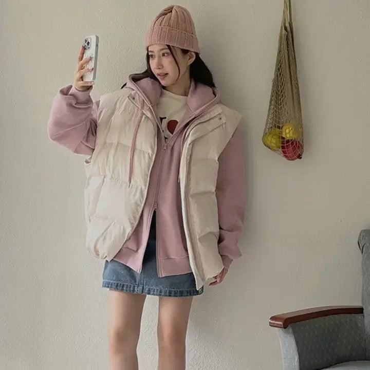 [BUNJANG] EVLET Rutemo Padding Vest / 제이스타일 이블렛 루테모 패딩조끼