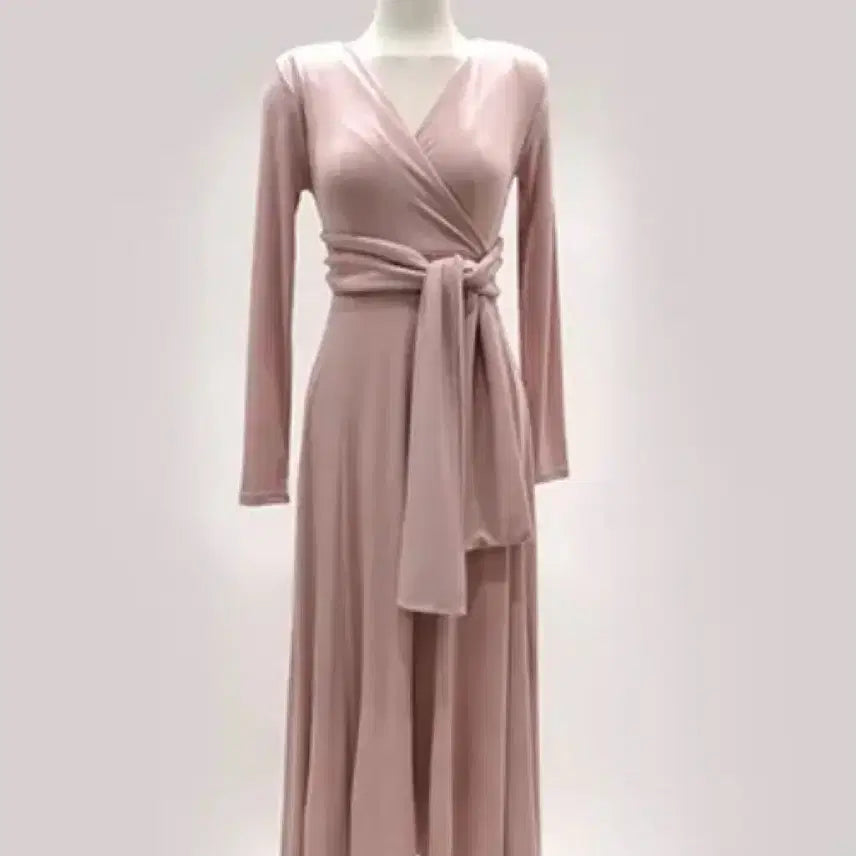 [BUNJANG] Wrap Tie Dress / (새상품) 고급수입의류 랩타이 원피스