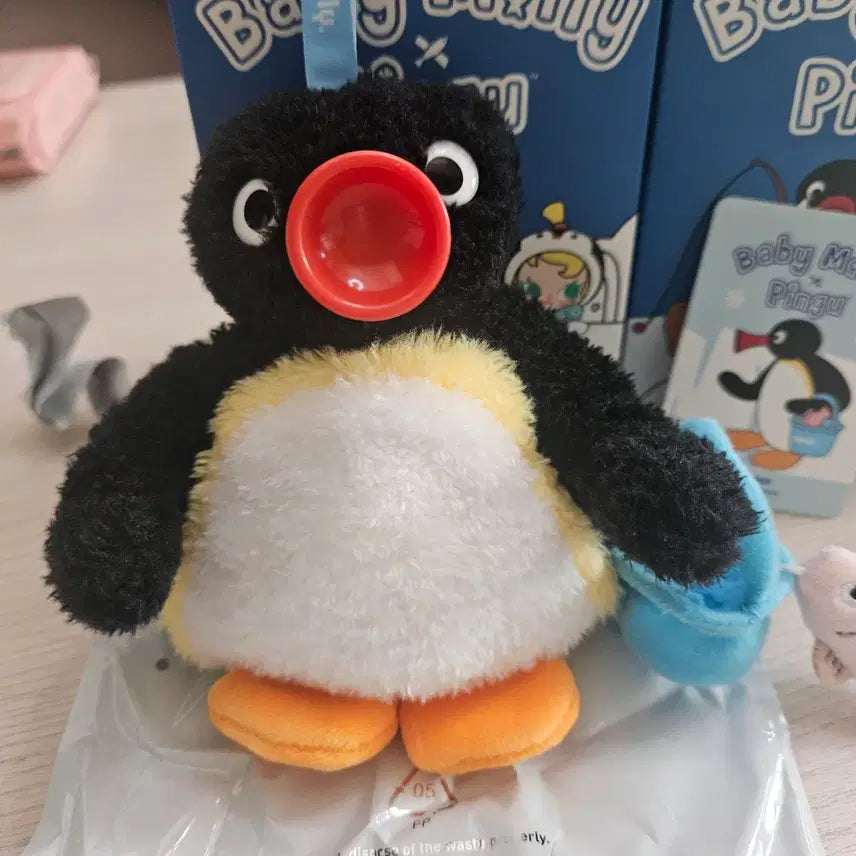 [BUNJANG] Pingu Molly Fishing Keyring / 팝마트 핑구몰리 월척이다! 키링