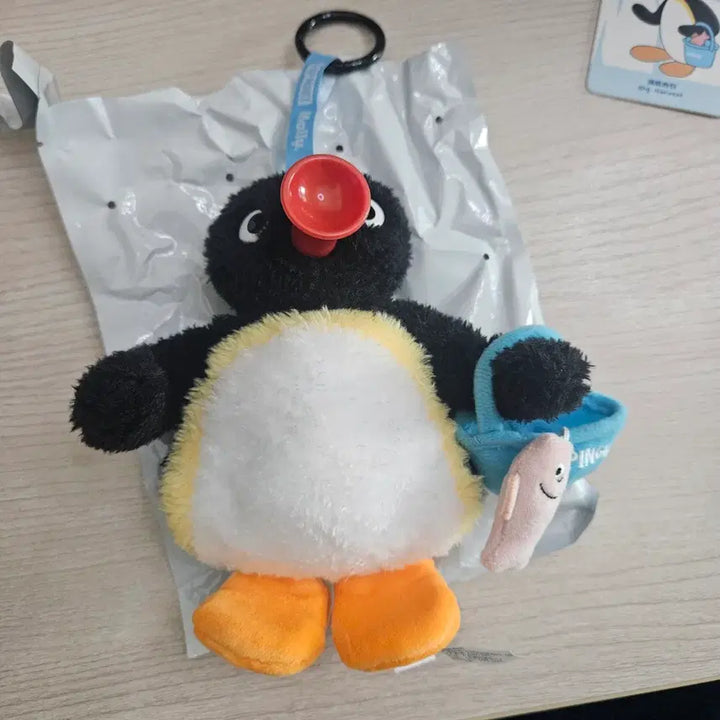 [BUNJANG] Pingu Molly Fishing Keyring / 팝마트 핑구몰리 월척이다! 키링