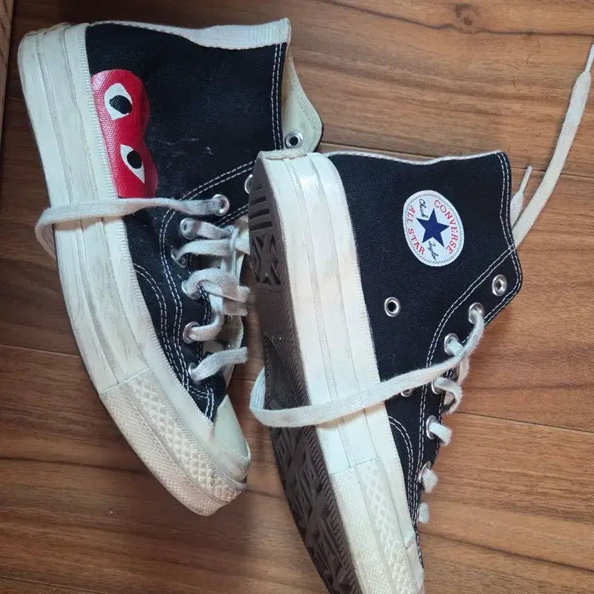 [BUNJANG] Comme des Garcons Converse Sneakers / 꼼데가르송 컨버스화