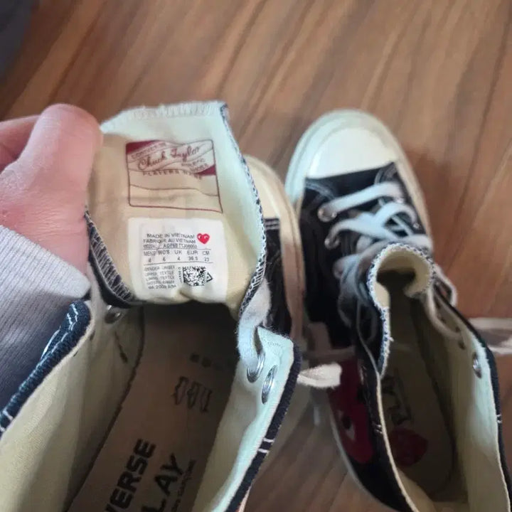 [BUNJANG] Comme des Garcons Converse Sneakers / 꼼데가르송 컨버스화