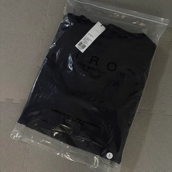[BUNJANG] Iro Flanerie 밴딩 배색 Oversized Hoodie L / iro 이로 Flanerie 밴딩 배색 오버핏 후디 L (새상품)