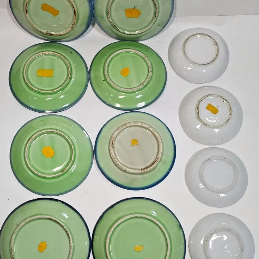 [BUNJANG] Antique Japanese Porcelain Dishes Bundle Set / 왜사기 도자기접시 총12개 일괄