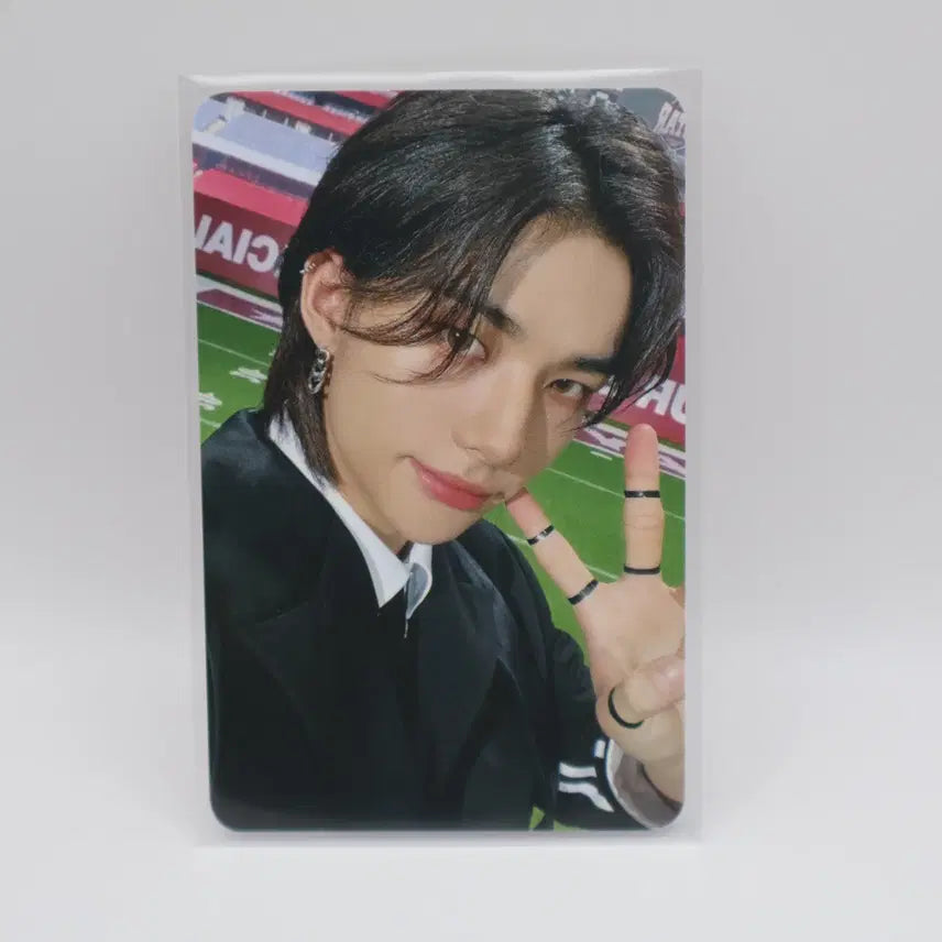 스트레이키즈 현진 포토카드 - 스키주 탑로더 포토카드