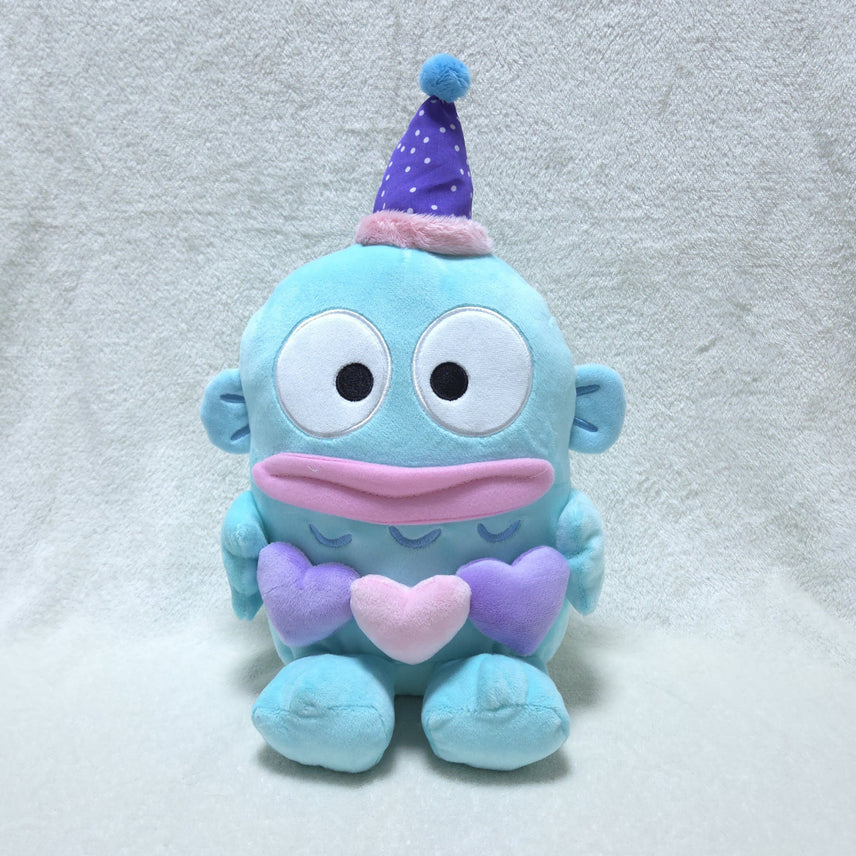 [BUNJANG] Sanrio Hangyodon Triple Heart Plush Doll 27cm / (새상품/정품) 산리오 트리플 하트 한교동 중형 인형 27cm
