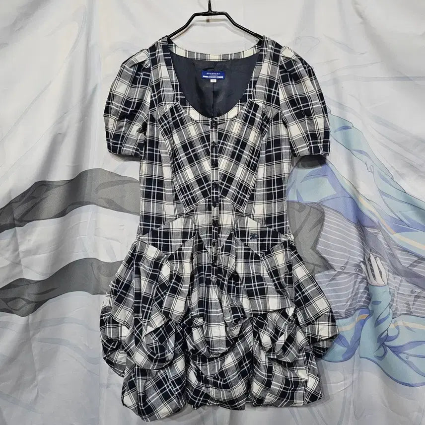 [BUNJANG] Burberry Checkered Dress / 버버리 체크 원피스