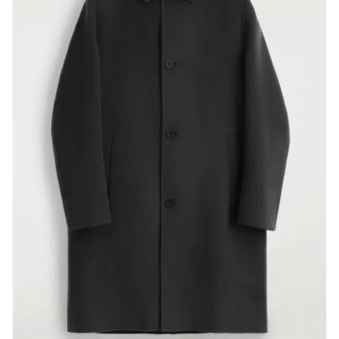 [BUNJANG] COS Split Wool Cacoon Coat Black S / COS 코스 스플릿 울 카코트 블랙 S
