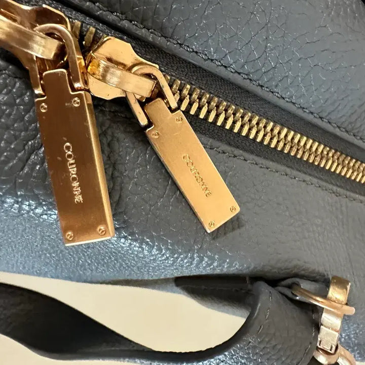 [BUNJANG] Couronne Leather Tote Crossbody Bag / 쿠론 가죽 토트겸 크로스백