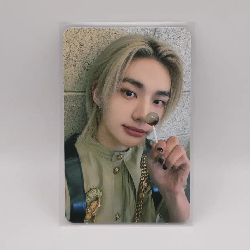 스트레이키즈 현진 포토카드-락 럭키드로우(사운드웨이브)