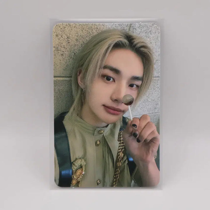 스트레이키즈 현진 포토카드-락 럭키드로우(사운드웨이브)