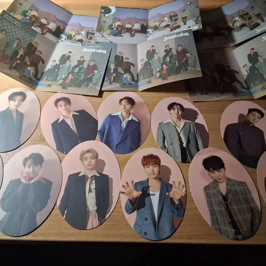 세븐틴 세미콜론앨범 semicolon 13 멤버 일괄  포카 13멤버