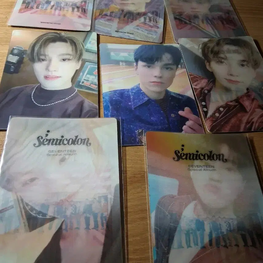 세븐틴 세미콜론앨범 semicolon 13 멤버 일괄  포카 13멤버