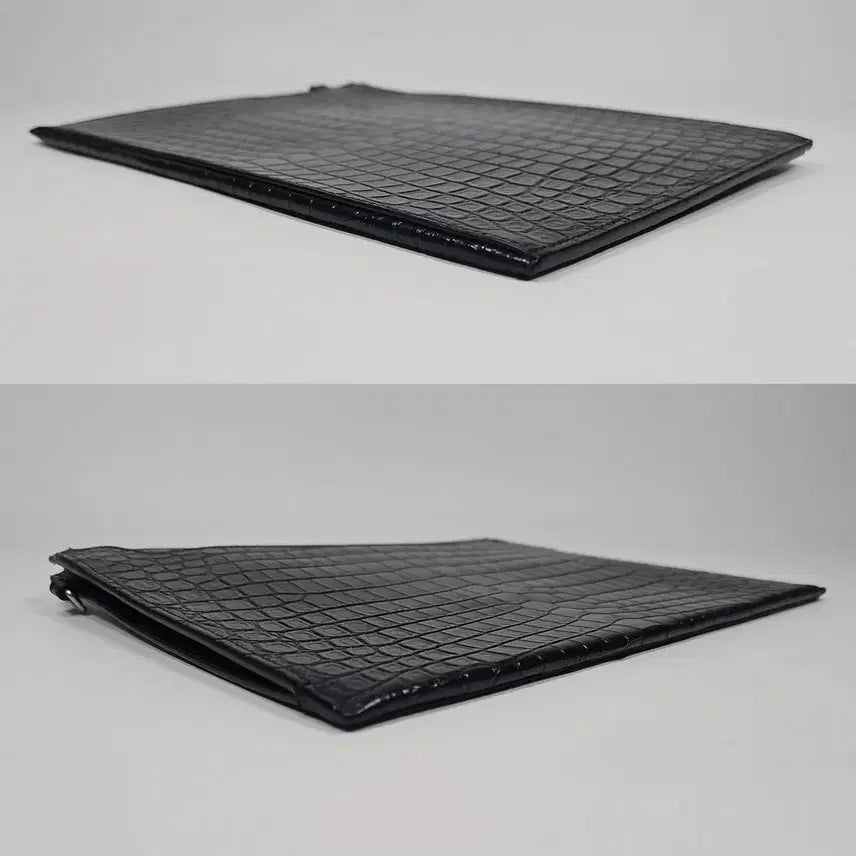 [BUNJANG] Saint Laurent Crocodile Catherine Tablet Clutch Bag / 생로랑 크로커다일 캐서린 타블렛 클러치백