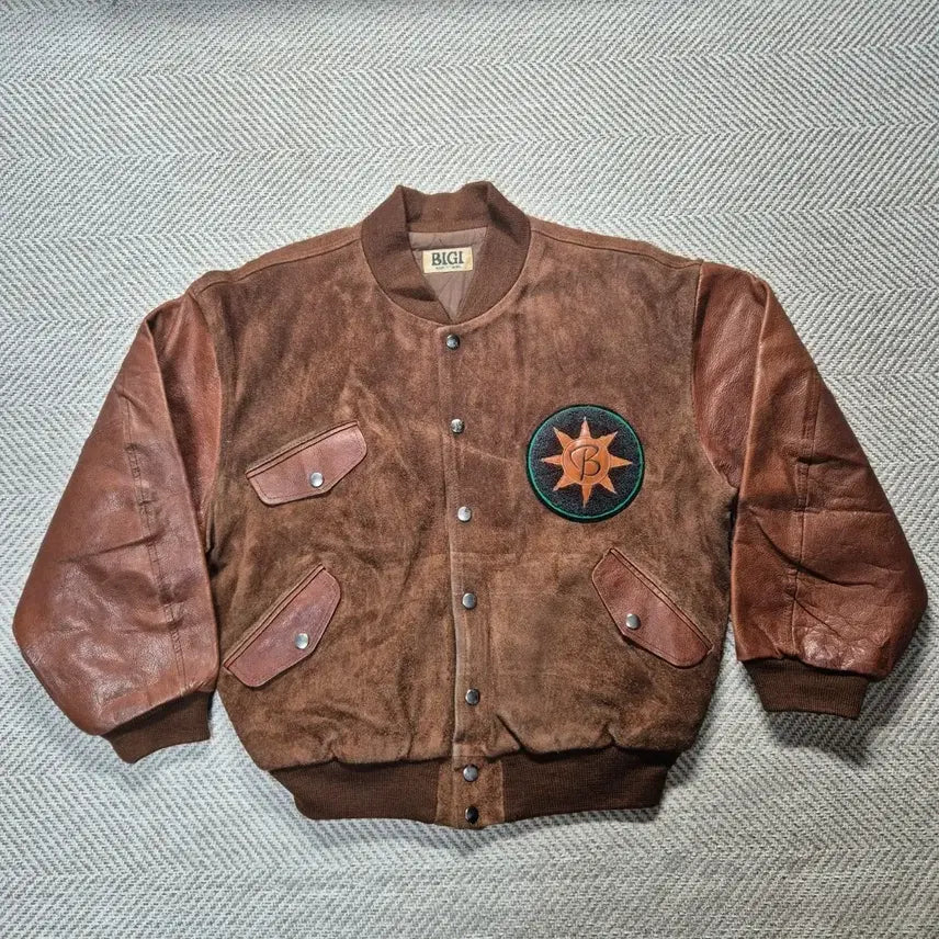 [BUNJANG] Leather Jacket / 소가죽 자켓