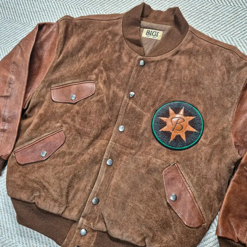 [BUNJANG] Leather Jacket / 소가죽 자켓