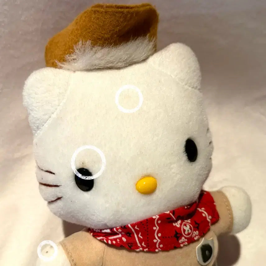 [BUNJANG] Hello Kitty & Daniel Cowboy Doll Set / 2000년도 고전 키티 다니엘 카우보이 인형 세트