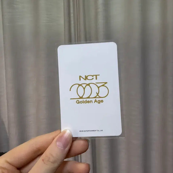 NCT 해찬 골든에이지 특전 포카