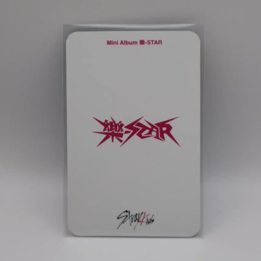 스트레이키즈 승민 포토카드 - 락 미공포(집샵,JYP SHOP)