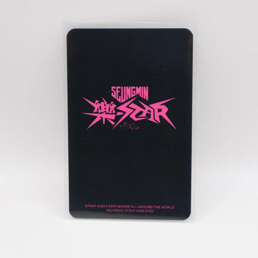 스트레이키즈 승민 포토카드 - 락 미공포(뮤직플랜트)