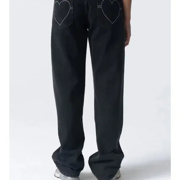 [BUNJANG] Carnet Volante Together Heart Denim Size 28 / 까르네볼란테 투게더 하트 데님 28 사이즈