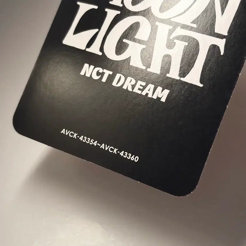 nct dream 문라잇 해찬 포카