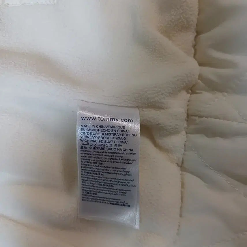 [BUNJANG] Tommy Hilfiger Quilted Padded Fleece Vest / 타미힐피거, 퀄팅 패드 기모 조끼