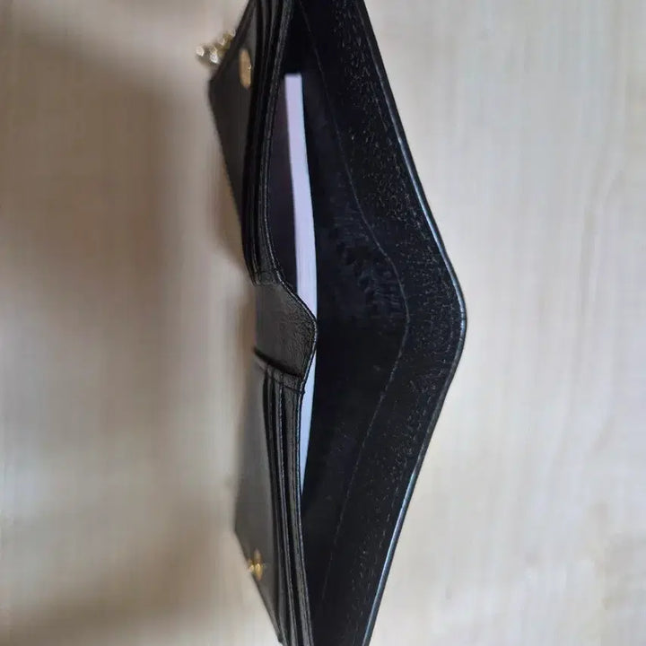 [BUNJANG] Black Leather Wallet / 블랙 반지갑