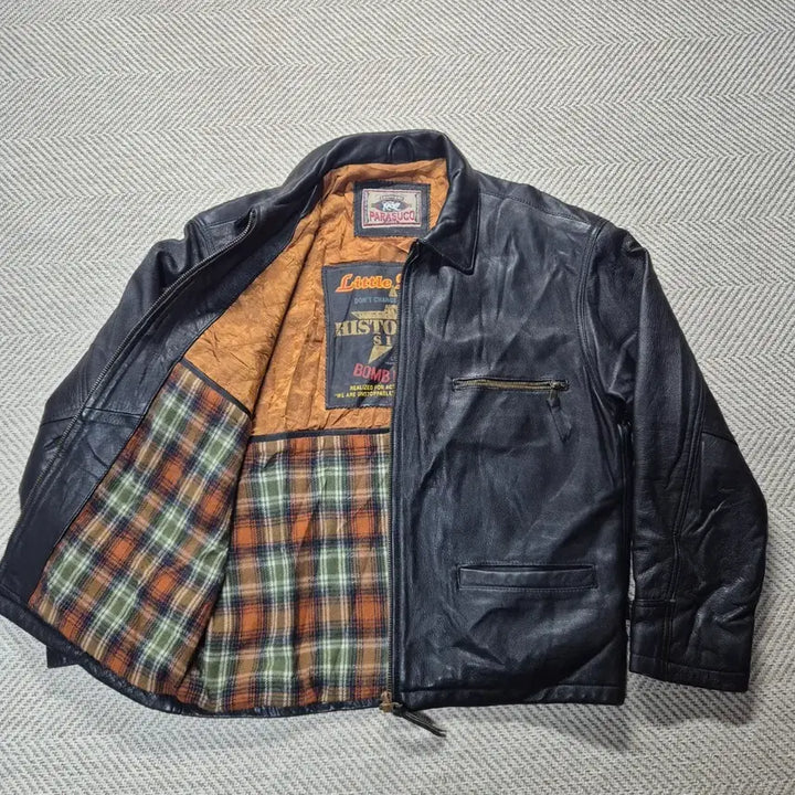 [BUNJANG] Leather Jacket / 소가죽 자켓