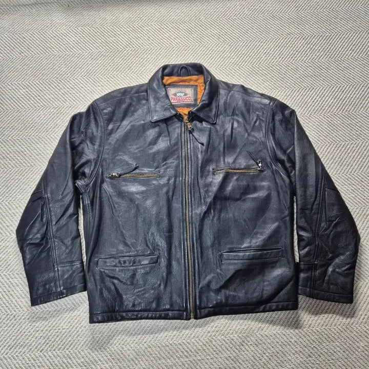 [BUNJANG] Leather Jacket / 소가죽 자켓
