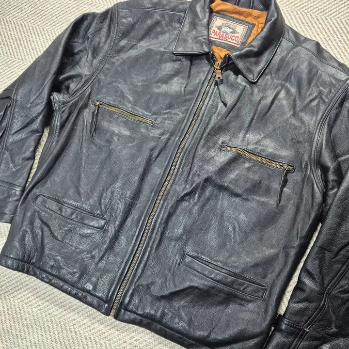 [BUNJANG] Leather Jacket / 소가죽 자켓