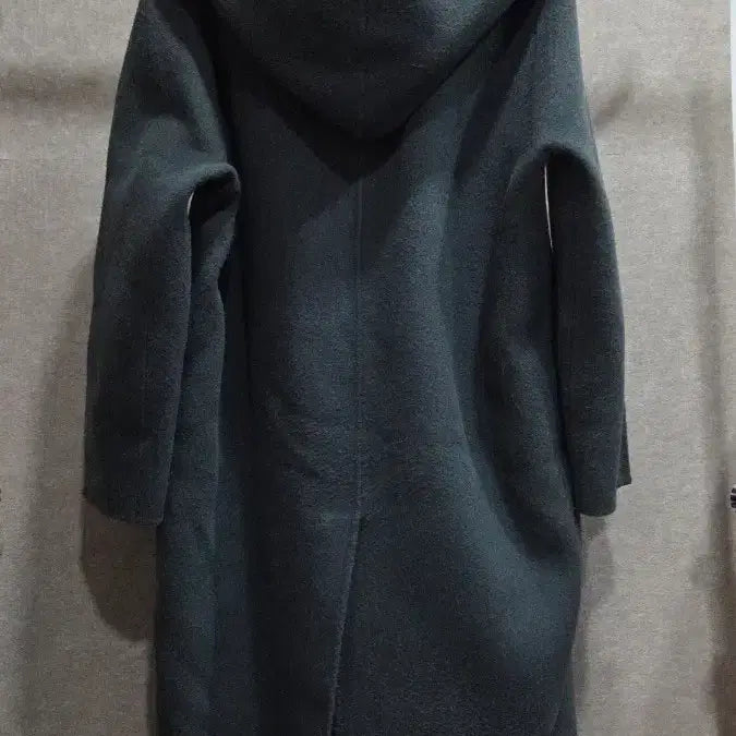 [BUNJANG] System Wool Blend Hooded Coat (Size 66) / 여성 66size 시스템 울 혼방 후드 코트